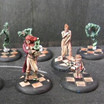 Pandora's gang (Malifaux) by Messerkopf