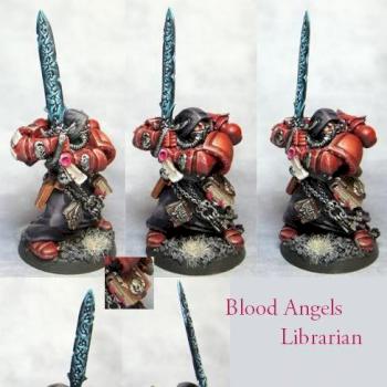 Blood Angels Librarian by Ulrik