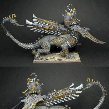 Tomb Kings Necrosphinx by Bachtere