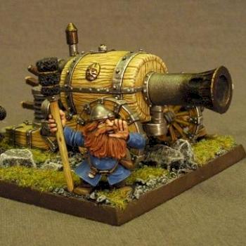 Dwarf flamecannon by tommelom2