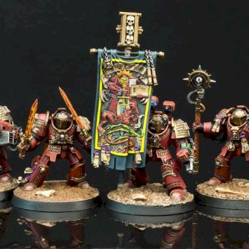 Grey Knights Terminators by griffongames