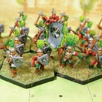 Nobles footsoldiers 15 mm for Demonworld by khaibar igor