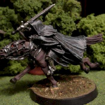 Mounted Ringwraith by Ross Koga