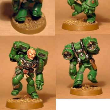 assault marine sergeant by adstar