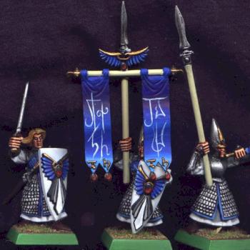 High Elf Spearmen Command by Aschul