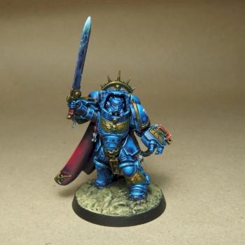 Ultramarine Primaris Captain by AsyLum