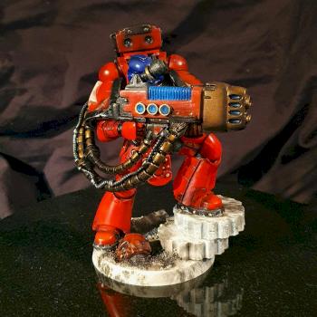 Blood Angels plasma cannon devastator by cassar