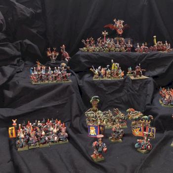 Chaos Dwarf Army by tomy