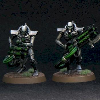 Necron Immortals by maxwin