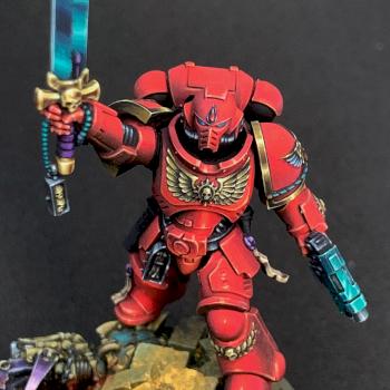 Blood Angels Lieutenant by toopahk