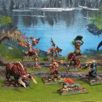 Chaos Dwarf Beasts by tomy