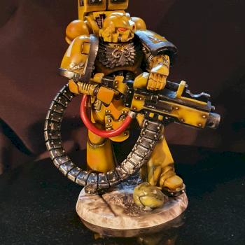 Imperial fists heavy Bolter devastator. by cassar