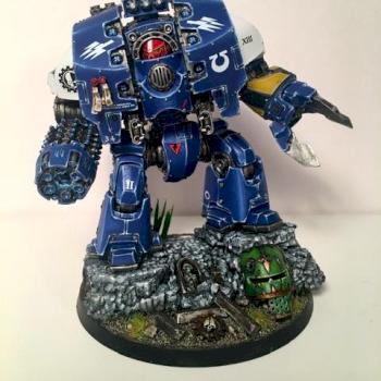 Ultramarine Leviathan Dreadnought by Stephen