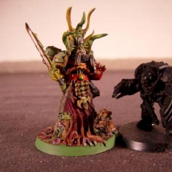 Nurgle Sorcerer Lord Virilious by ForPlay