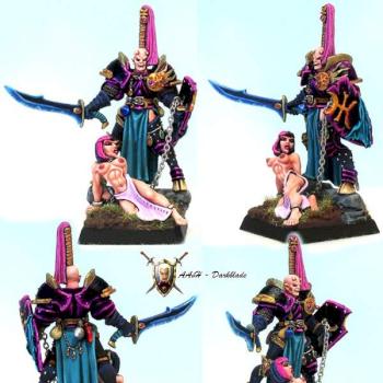 Slaanesh Chaos Champion [Repost] by AAvHDarkblade