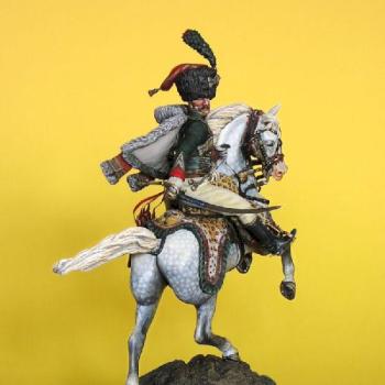 Officier des chasseurs a cheval de la guarde by Philippe