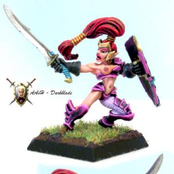 Slaanesh Warrior 1 by AAvHDarkblade