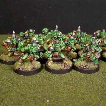 Goblin Bloodbowl team by Nekron99