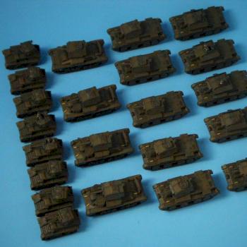 15mm Early War British Armor by pwbinde