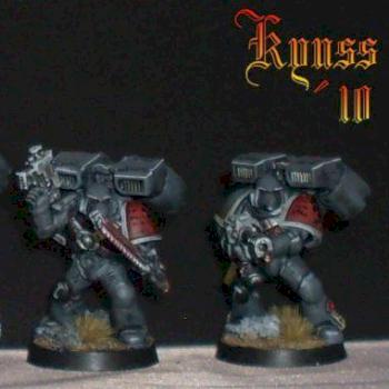 Space Marine Sturmtrupp by Kyuss