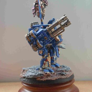 Ultramarines Dreadnought by ghost04300