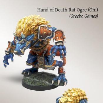 Hand of Death fantasy football Rat-Oni (Rat Ogre) by Wolfbane