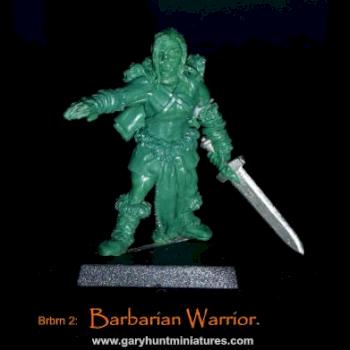 Barbarian Warrior by Gary Hunt Miniatures