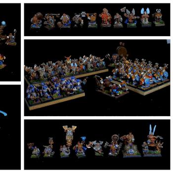 Finished Dwarf Army by Azgaroth