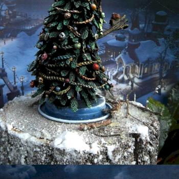 Evil Christmas tree - painted version by Nym