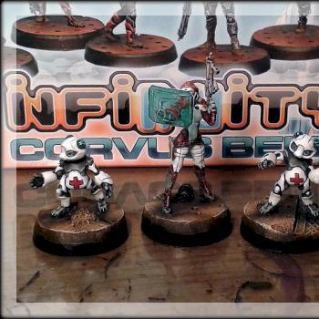 Scar_hand Painting - Infinity Nomads 'Dactari' by Nazroth by Nazroth