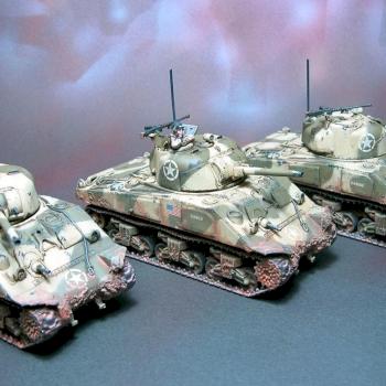 Bolt Action Sherman M4A3 Platoon 1st AD Italy 1944 by Graveus