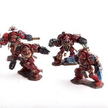 Blood Angel Terminators (Space Hulk) by pdxtorque