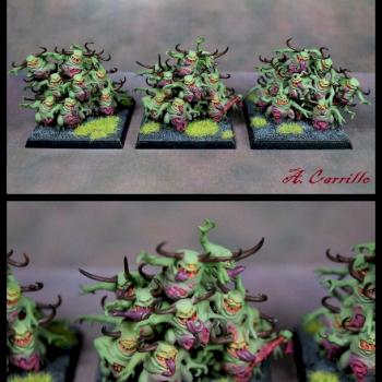 Nurglings by Acarrillo