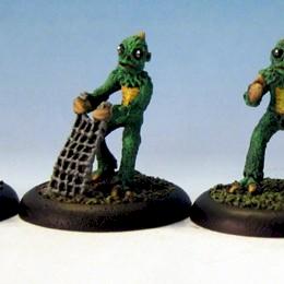 Sleestaks - Hissing Lizards from Interloper Miniatures by xredmenacex