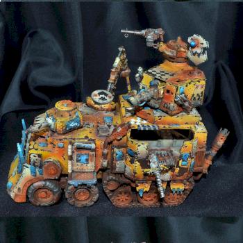 Ork Battlewagon by Light_one