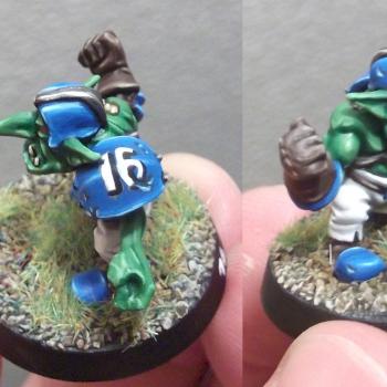 Blood Bowl Snotling, BloodBowl Snotling by Dino