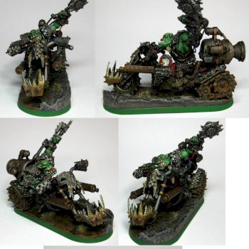 ORK WARBOSS ON WARBIKE by SLAVIK