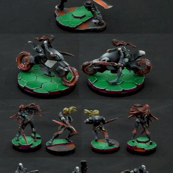 Infinity ALEPH army by Jolly Roger Studio