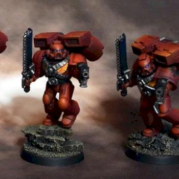 Blood Angels Assault Squad by Cliff1995