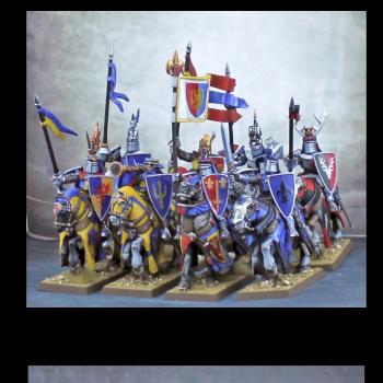 Bretonian battalion - knights of the realm by Alexandra