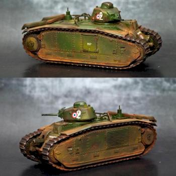 WW2 french tank by jason