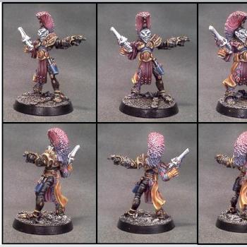 Eldar Harlequin by Lou Rollins