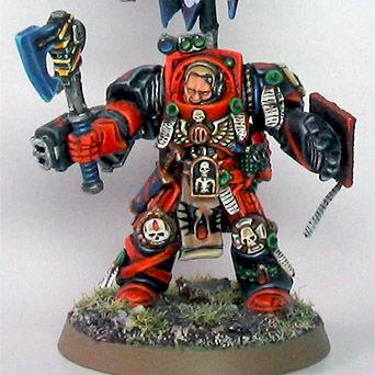 Captain Robertus of the Blood Angels by Fenran