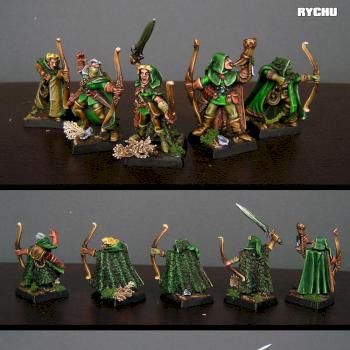 Wood Elves Glade Guards by RYCHU666