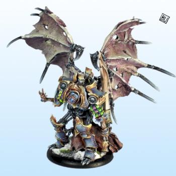 Warmachine Cryx Warcaster Lich Lord Terminus by Bu2