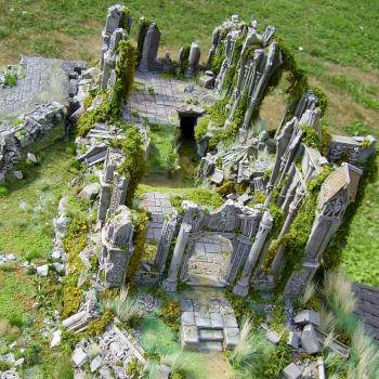 Armorcast Ruine Kirche Diorama by showtime40k