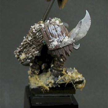 Ork Warboss - Silver- GD Spain 2010 by SpFenix