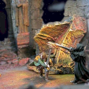 lord of the rings aragorn by darkrealm miniatures