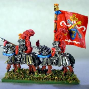 Warmaster 10mm Empire Knights by Jeff Hobbs