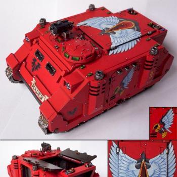 Blood Angels Rhino by Lord Chronos